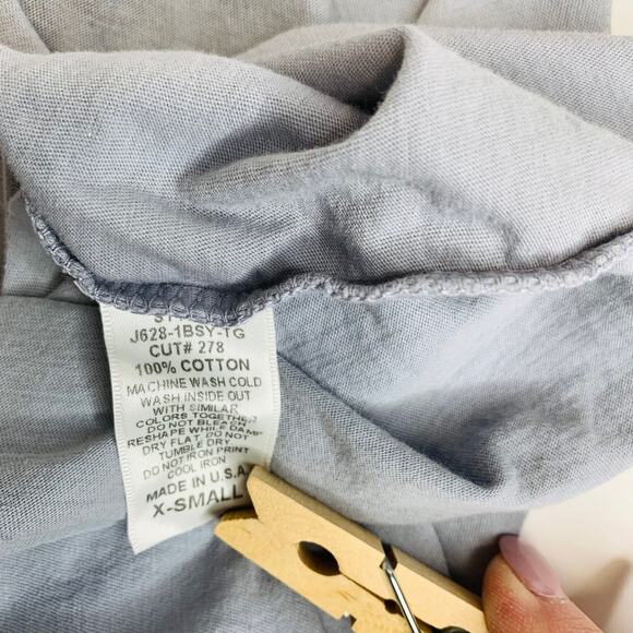 Project Social T Chicago Graphic Muscle T Shirt Blue Black Sz XS - Picture 5 of 6